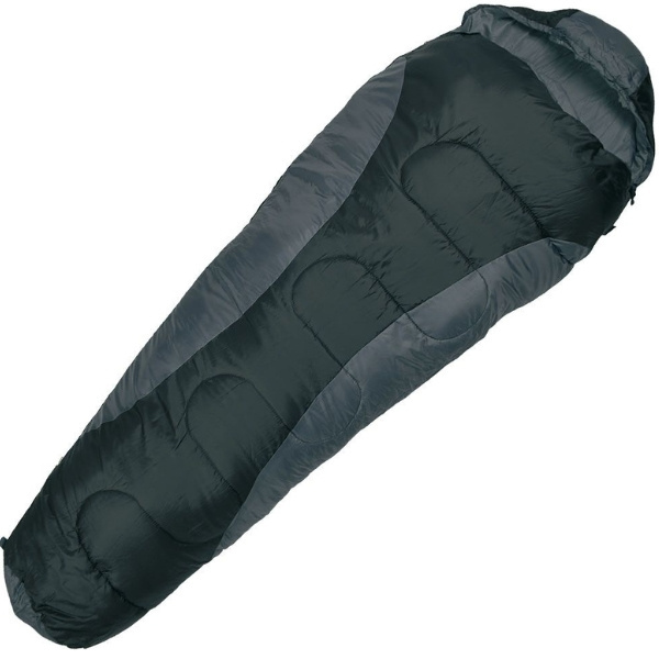 Logotrade promotional gift image of: Sleeping bag KINABALU Schwarzwolf