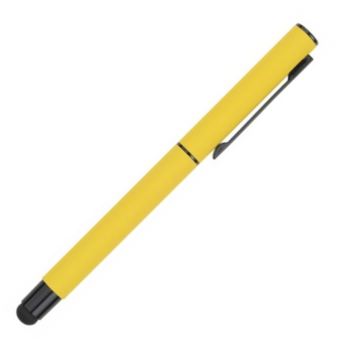 Logo trade corporate gifts image of: Roller touch pen, soft touch CELEBRATION Pierre Cardin