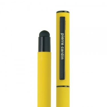 Logo trade promotional item photo of: Writing set touch pen, soft touch CELEBRATION Pierre Cardin