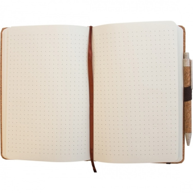 Logo trade advertising products image of: A5 Notebook BASTOGNE