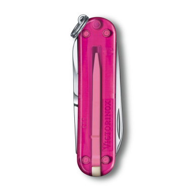 Logotrade advertising product picture of: Pocket knife Classic SD transparent Victorinox