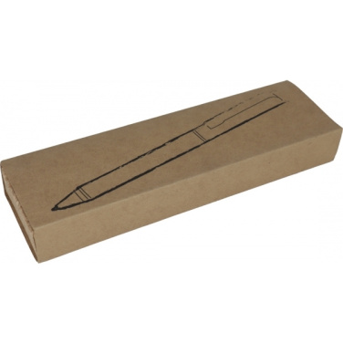 Logo trade promotional giveaways picture of: Twist-ballpen metal and cork LILLEHAMMER