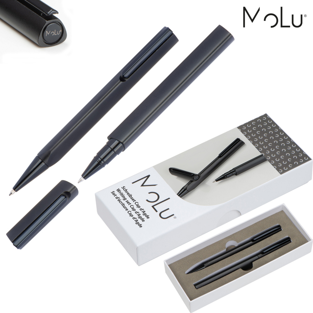 Logotrade advertising products photo of: Writing set CAP D AGDE MoLu
