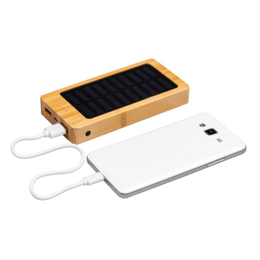 Logo trade promotional items picture of: Bamboo power bank BAKERSFIELD