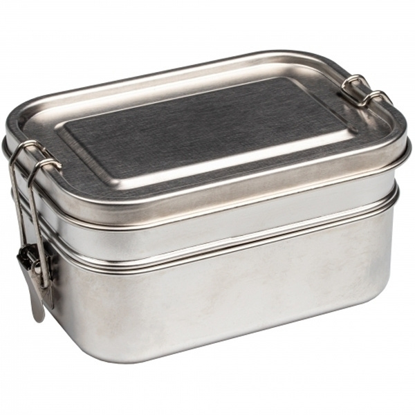 Logo trade promotional giveaways picture of: 2-level lunch box PORTO ALEGRE