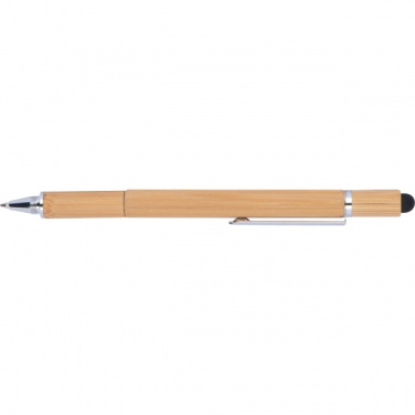 Logo trade business gifts image of: 6in1 multifunctional pen COIMBRA