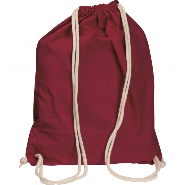 Logotrade advertising product image of: Cotton gym bag CARLSBAD