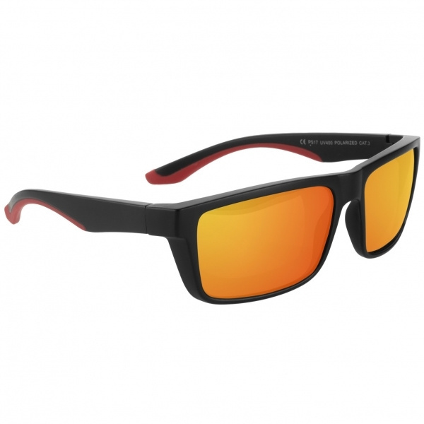 Logo trade advertising product photo of: Sunglasses IRAVADI Schwarzwolf