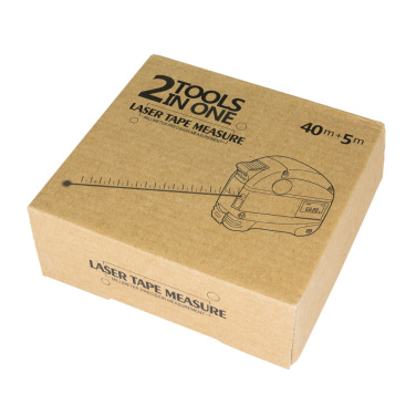 Logo trade advertising products image of: Laser tape measure, RLM62001