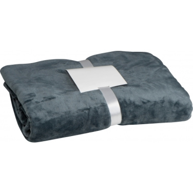Logo trade business gifts image of: Blanket KAUNAS