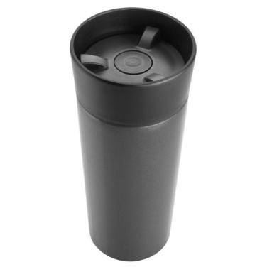 Logo trade promotional giveaways image of: Thermo mug ARANSOL 300 ml Schwarzwolf