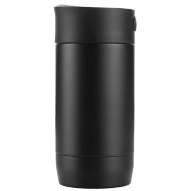 Logo trade corporate gifts picture of: Thermo mug ADRASAN 240 ml Schwarzwolf