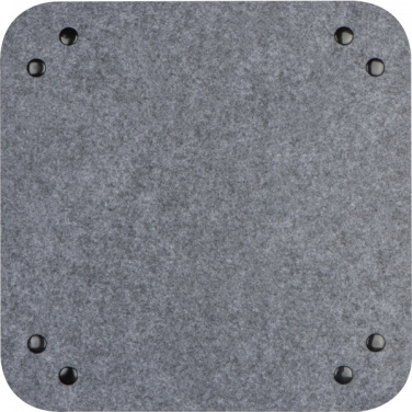Logo trade promotional merchandise image of: Felt key trey EDMONTON
