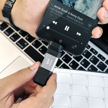 Logo trade advertising products image of: Pendrive Silicon Power Mobile - C51 3.2, 64GB