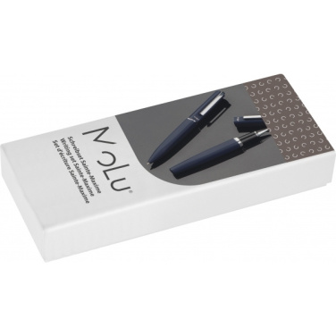 Logo trade promotional giveaways picture of: Writing set soft touch SAINTE MAXIME MoLu