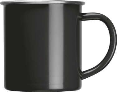 Logo trade advertising product photo of: Steel cup Trezzo