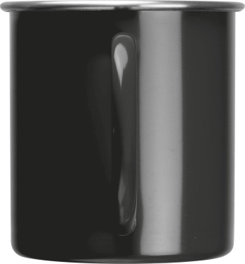 Logo trade advertising product photo of: Steel cup Trezzo