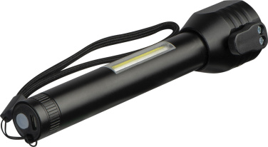 Logo trade promotional giveaway photo of: Rechargeable flashlight Trent