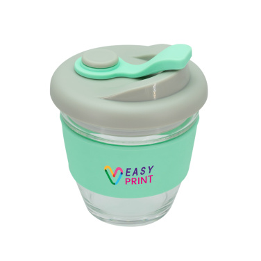 Logotrade promotional item image of: Glass coffee cup 227 ml