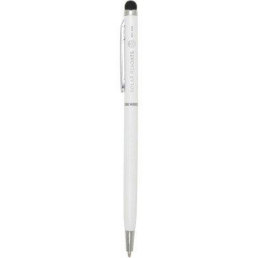 Logotrade business gift image of: Ore aluminium ballpoint pen with stylus