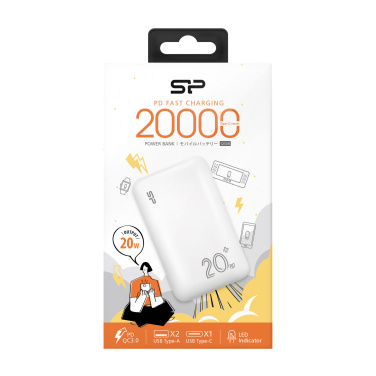 Logotrade promotional merchandise image of: Power bank Silicon Power QS58 20000 mAh