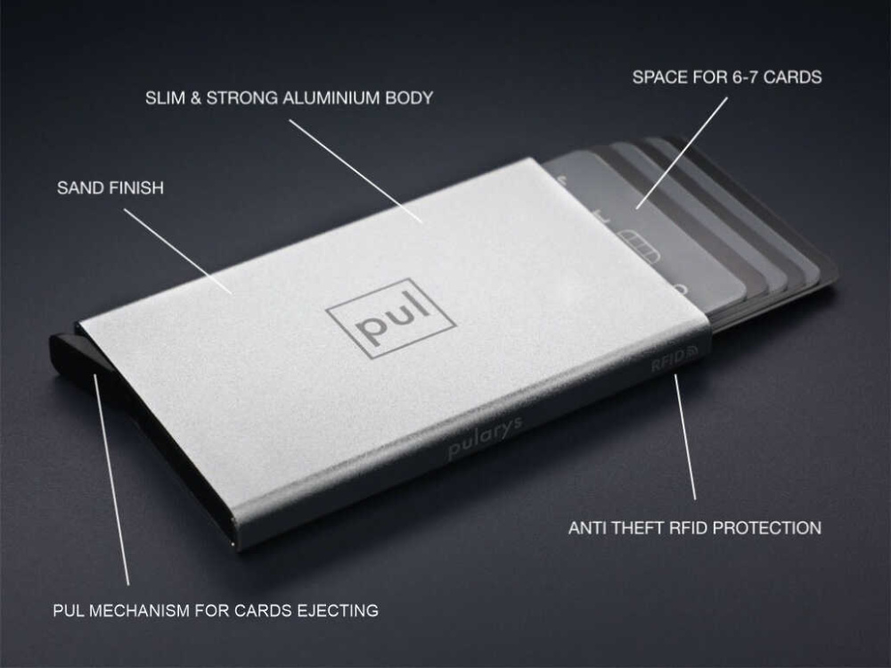 Logotrade promotional merchandise picture of: RFID credit card holder 94410800