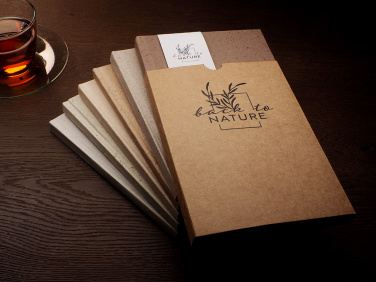 Logo trade promotional item photo of: Recycled Elephant Poo Notebook 209734400