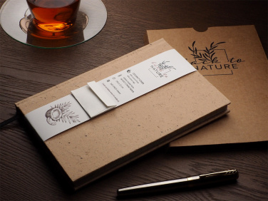 Logotrade business gift image of: Recycled Coconut Notebook 209734100
