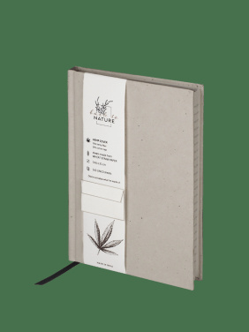 Logo trade promotional products picture of: Recycled Hemp Notebook 209734300