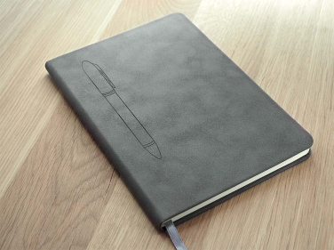 Logo trade advertising product photo of: Magnetic notebook with a pen 124715100