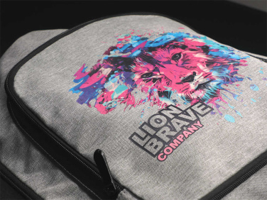Logo trade promotional gifts picture of: Drawstring backpack 123210500