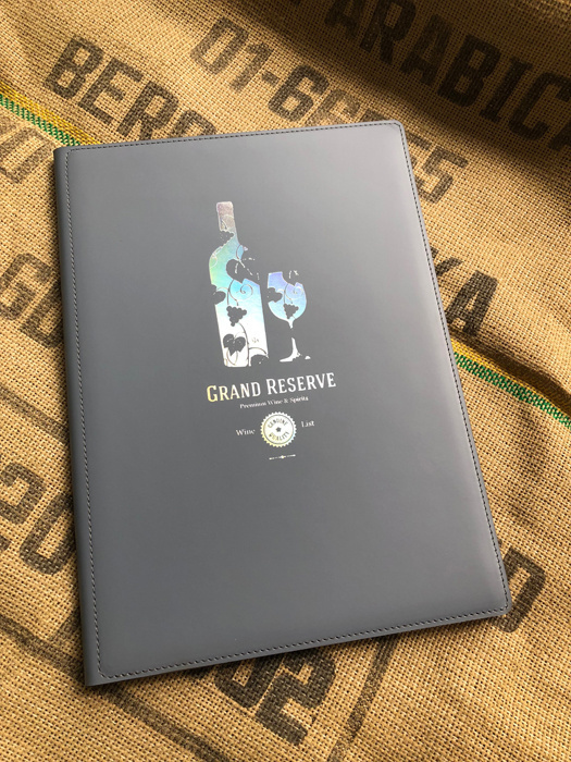Logo trade promotional giveaways picture of: Menu cover Fine Dining 1063094
