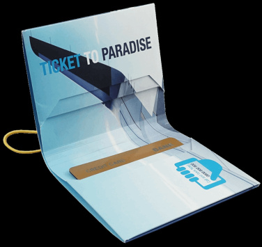 Logo trade advertising products picture of: Origami wallet 998117