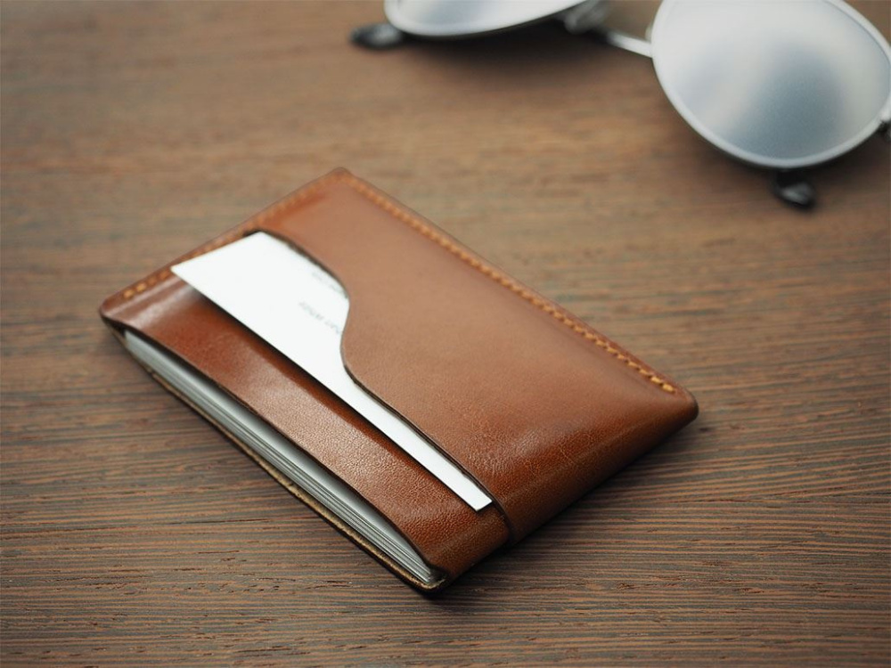 Logo trade promotional gifts picture of: Business card holder 869067