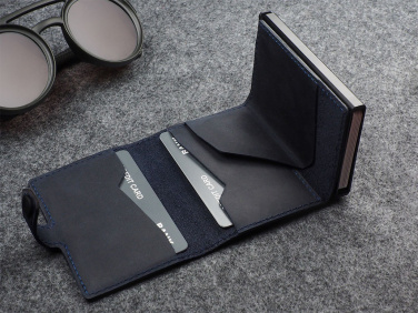 Logotrade promotional item picture of: RFID wallet - Hunter Leather 2109284
