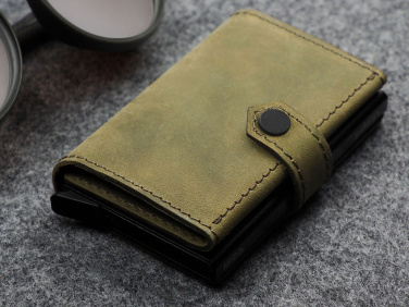 Logotrade corporate gift picture of: RFID wallet - Hunter Leather 2109284