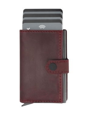 Logotrade promotional giveaway picture of: RFID wallet - Hunter Leather 2109284