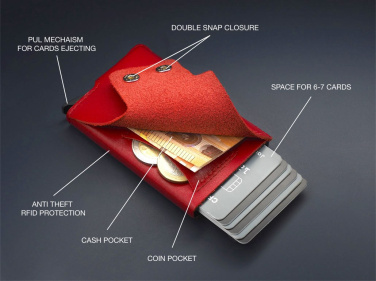 Logo trade promotional item photo of: RFID wallet 545131