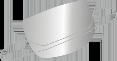 Logo trade advertising product photo of: ATENA clear face shield-mask for mouth and nose 1461162