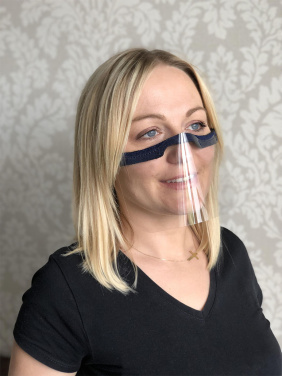 Logotrade advertising product image of: KALIPSO clear face shield-mask for mouth and nose 1447162