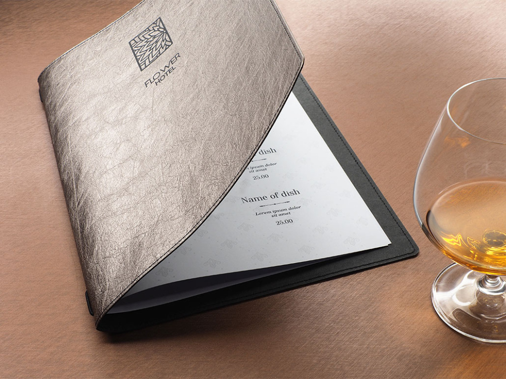 Logo trade promotional gifts picture of: Menu cover Ambiente 1181265