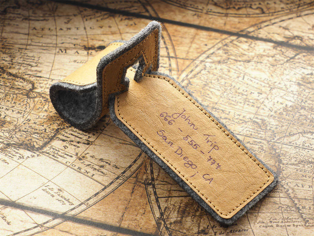Logotrade promotional merchandise image of: Luggage tag 969140