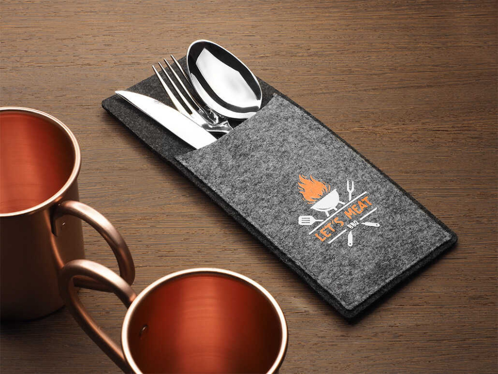 Logo trade promotional gifts picture of: Cutlery case 1645246