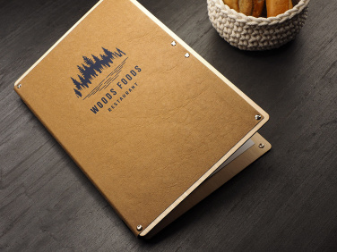 Logo trade corporate gifts picture of: Menu cover 1665121