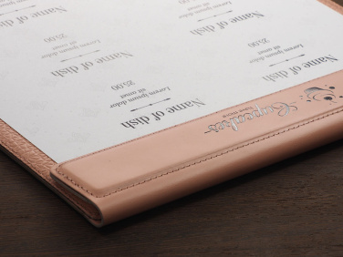 Logo trade corporate gift photo of: Menu cover 1241281