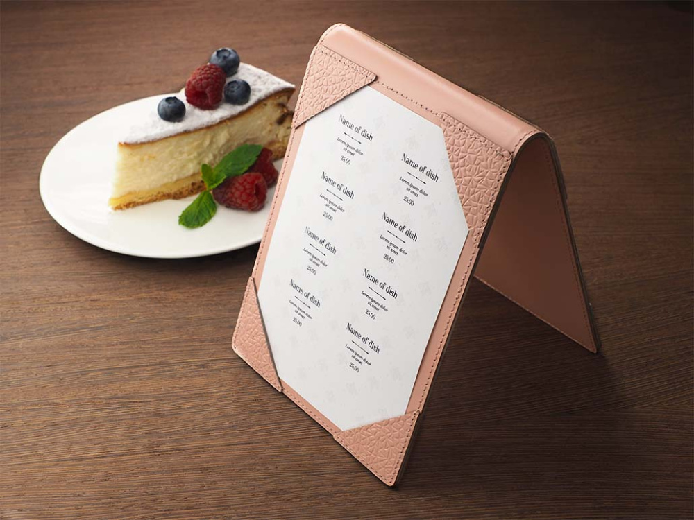 Logo trade promotional item photo of: Promo menu 1604281