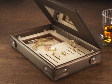Logo trade corporate gifts image of: Jewellery box 1674094