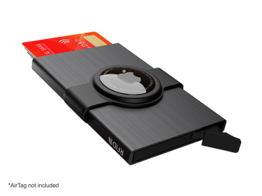 Logotrade advertising product picture of: RFID credit card case with holder for AirTag 2163155