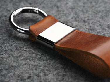 Logo trade promotional gifts image of: Keyring 1710141