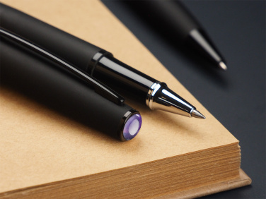 Logo trade promotional product photo of: Amethyst Pen set  1288036